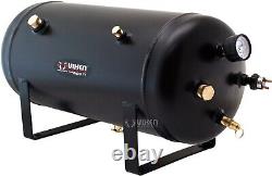 Réservoir d'air de 5 gal / Kit de système embarqué de compresseurs de 200 psi pour klaxon de train 12v Vxo8350dp