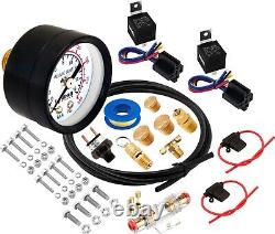 Réservoir d'air de 5 gal / Kit de système embarqué de compresseurs de 200 psi pour klaxon de train 12v Vxo8350dp