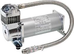 Réservoir d'air en aluminium de 3 gallons / Kit de système de compresseur 200 psi pour klaxon de train 12v Vxo8330apro