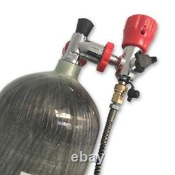 Réservoir d'air en fibre de carbone Acecare 6,8L CE Scuba PCP 4500psi Kits de Paintball